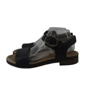 Brioso Rancho Women's Sandals Black Leather Size 10 M